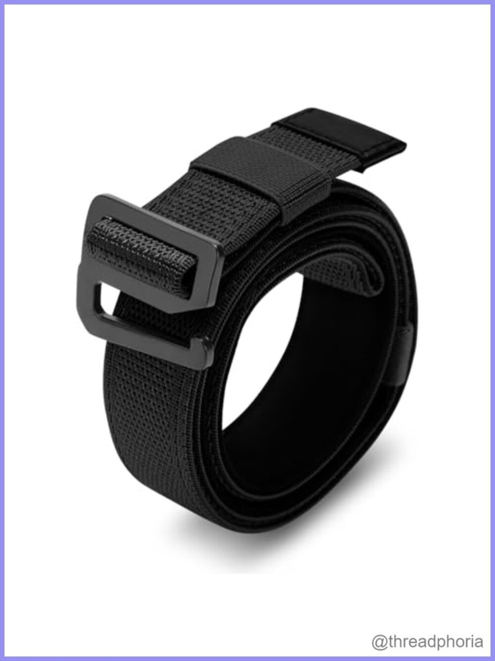 1.5" Hybrid CCW EDC Gun Belt Rigid Support Stretch Back